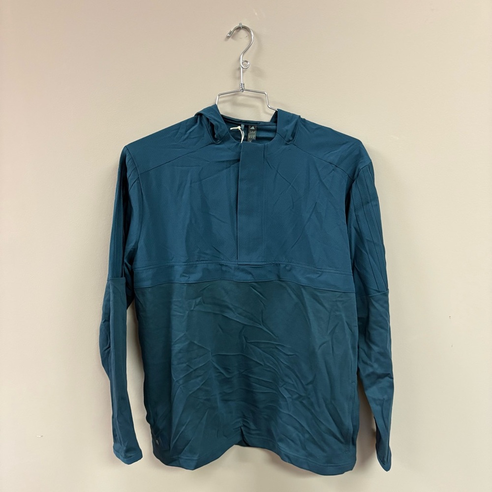 adidas Golf Men Crew Navy‎ Blue A607 Anorak Lightweight Jacket XL IV9467